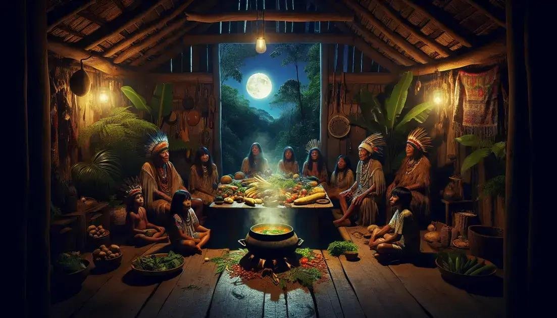 A sopa que só era feita em noites de lua cheia no interior da Amazônia