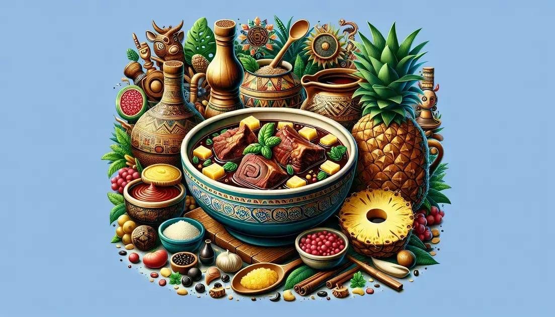 Caldinho de mocotó com abacaxi: a receita que virou febre numa vila do Pará