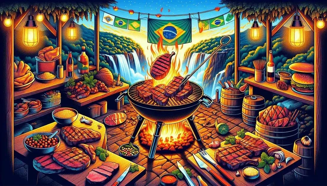 Churrasco invertido: a técnica paranaense de assar carne de dentro pra fora